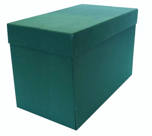 ELBA - CAJA de TRANSFERENCIAS GELTEX Fº 21 cm VERDE (3230202) (Ref.100580265)