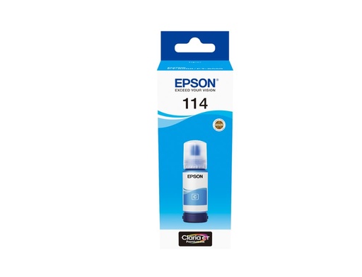 EPSON - Botella Cyan 70 ml Ecotank ET-8500 / ET-8550 (Ref.C13T07B240)