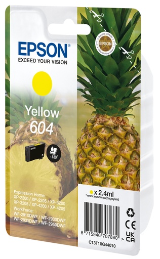 EPSON - Cartucho Amarillo 604 (Ref.48690)