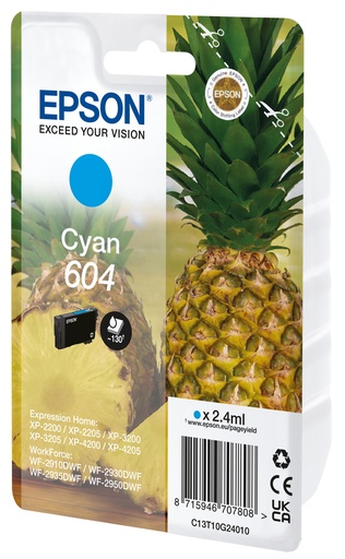 EPSON - Cartucho Cian 604 (Ref.48691)
