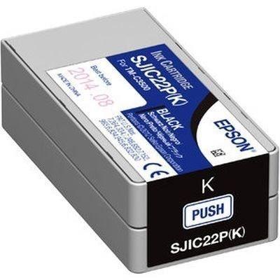 EPSON - CARTUCHO DE TINTA NEGRO COLORWORKS C3500 SJIC22P(K) (Ref.C33S020601)