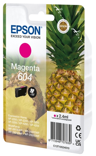 EPSON - Cartucho Magenta 604 (Ref.48693)