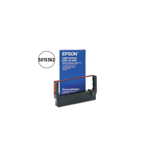 EPSON - CINTA ERC-23BR M-250/255/260/264/265/280 TM-267 NEGRO/ROJO (Ref.S015362)