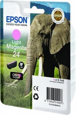 EPSON - CLARIA PHOTO HD INK CARTUCHO MAGENTA CLARO 24 (Ref.C13T24264010)