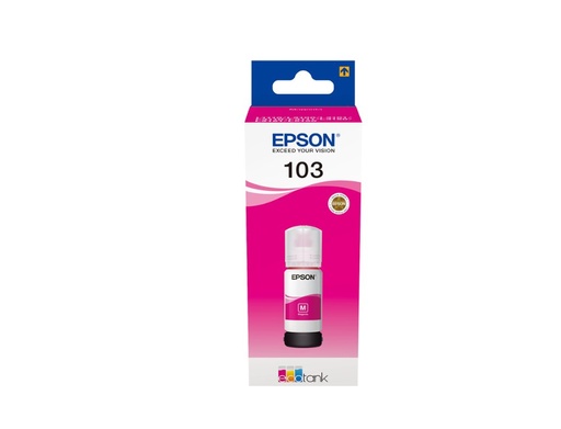 EPSON - ECOTANK TINTA MAGENTA L1100 SERIES, L3110 SERIES - Nº 103 (Ref.C13T00S34A10)