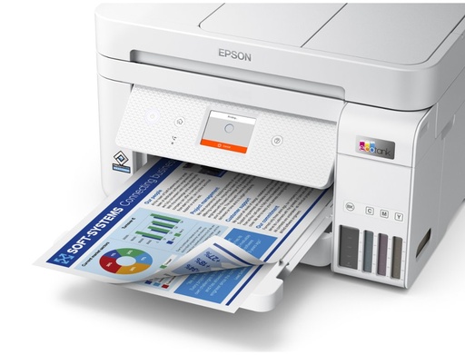 EPSON - Equipo multifuncion color EcoTank ET-4856 A4 (Canon L.P.I. 5,25€ Incluido) (Ref.C11CJ60407)