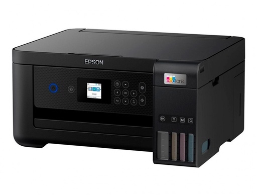 EPSON - EQUIPO MULTIFUNCION ECOTANK ET-2850 TINTA 10 PPM LCD 3,7 CM ESCANER COPIADORA IMPRESORA (Canon L.P.I. 5,25€ Incluido) (Ref.C11CJ63405)