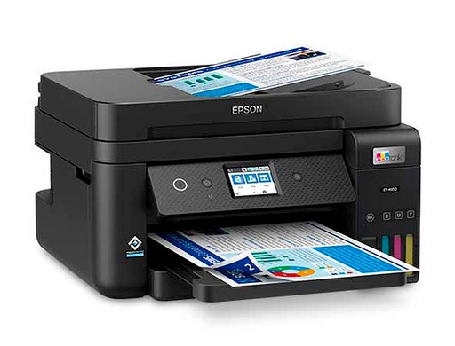 EPSON - EQUIPO MULTIFUNCION ECOTANK ET-4850 TINTA 15 PPM BANDEJA 250 HOJAS ESCANER COPIADORA IMPRESORA (Canon L.P.I. 5,25€ Incluido) (Ref.C11CJ60402)