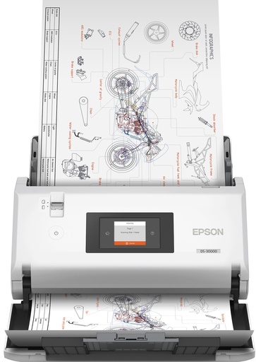 EPSON - escáner documental WorkForce DS-30000 verticales A3 (Ref.B11B256401)