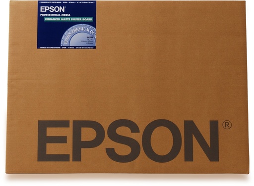 EPSON - GF Papel Enhanced Matte Poster Board, A3+, 20h, 850g/m2 (Ref.C13S042110)