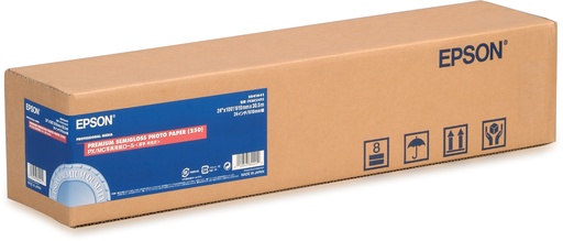 EPSON - GF Papel Premium Semigloss Photo, Rollo de 24 x 30,5m - 250g/m2 (Ref.C13S041641)