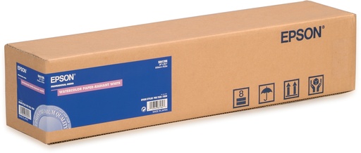 EPSON - GF Papel Watercolor Radiant White, 24 x 18m, 190g/m2 (Ref.C13S041396)