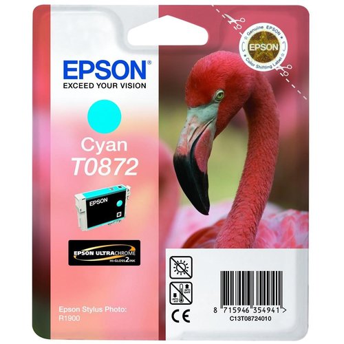 EPSON - INKJET TINTA CIAN STYLUS PHOTO R1900 SEG (Ref.T087240)