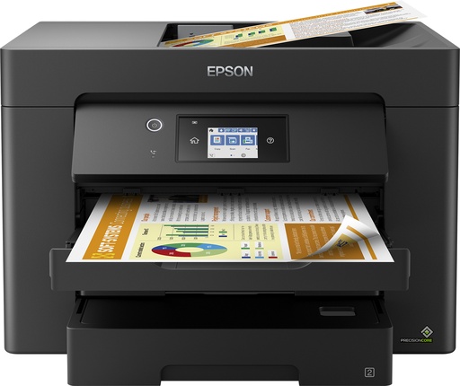 EPSON - Multifunción A3 WorkForce WF-7830DTWF(4 en 1) (Canon L.P.I. 5,25€ Incluido) (Ref.C11CH68403)