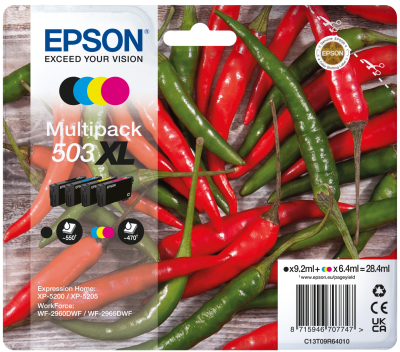 EPSON - Multipack 4 colores 503XL (Ref.48697)