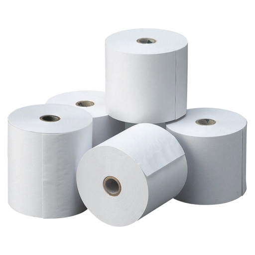EPSON - Rollo Papel Térmico 80X80X12 MM Pack 6 Uds sin BPA (Ref.RTS08008600)