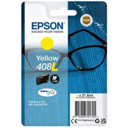 EPSON - TINTA AMARILLO WF-C4810DTWF - Nº408L (408XL) (Ref.C13T09K44010)
