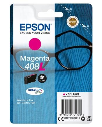 EPSON - TINTA MAGENTA WF-C4810DTWF - Nº408L (408XL) (Ref.C13T09K34010)