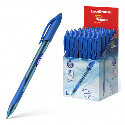 ERICH KRAUSE - BOLÍGRAFO DE BOLA DOLPHIN 1.2, COLOR DE LA TINTA AZUL (Ref.48188)