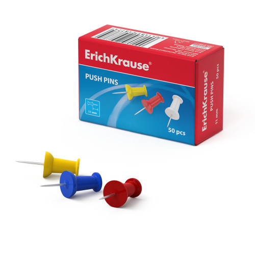 ERICH KRAUSE - CAJA 50 PINCHOS DE COLORES (Ref.24877)
