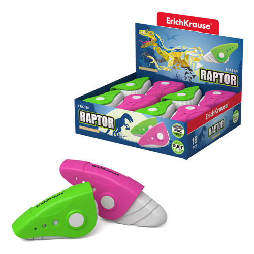 ERICH KRAUSE - GOMA EN CAJA DE PLÁSTICO RAPTOR (Ref.48173)