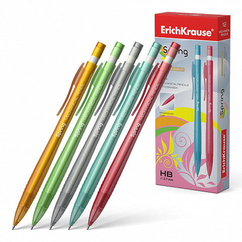 ERICH KRAUSE - PORTAMINAS SPRING 0.7 MM, HB (Ref.56012)