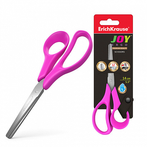 ERICH KRAUSE - TIJERA PARA ZURDOS JOY ERGO 14CM (Ref.35146)