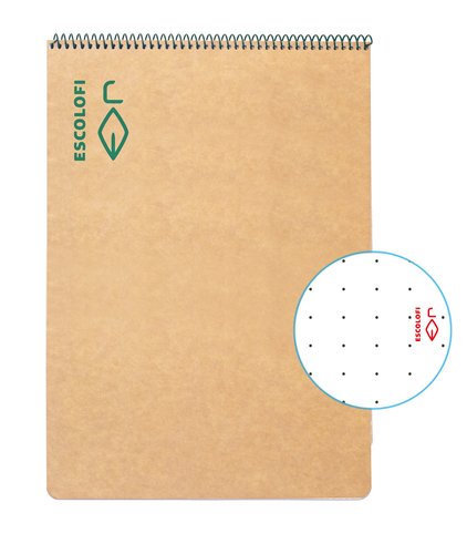 ESCOLOFI - BLOCK A4 100h APDO. DOTS 80g EC (Ref.130047100)