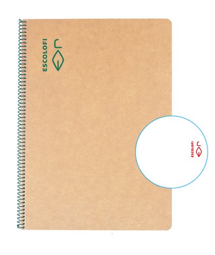 ESCOLOFI - BLOCK A4 100h LISO 80g ECOLOGIC (Ref.130045000)