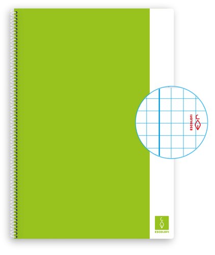 ESCOLOFI - BLOCK BASIC A4 80h CD.4 80g C/M (Ref.800400122)