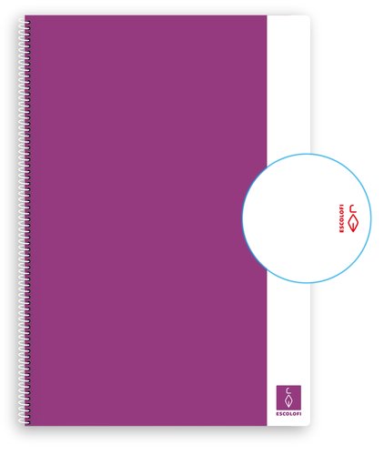 ESCOLOFI - BLOCK BASIC A4 80h LISO 80g (Ref.800400326)