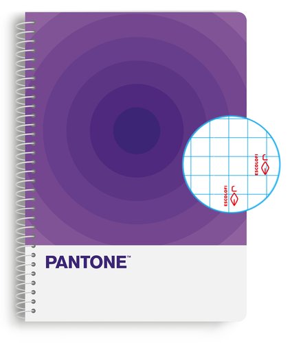 ESCOLOFI - BLOCK ESCOL.PANTONE A4 MOODS 80h 4x4 FC (Ref.850101700)