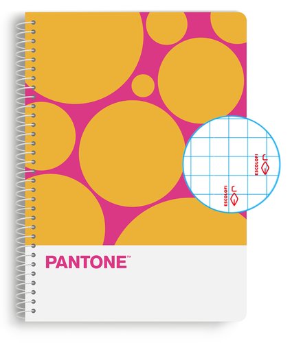 ESCOLOFI - BLOCK ESCOL.PANTONE A4 MOODS 80h 4x4 ID (Ref.850101400)