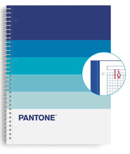 ESCOLOFI - BLOCK ESCOL.PANTONE A4 SPEAKS 80h 5x5 CL (Ref.850100700)