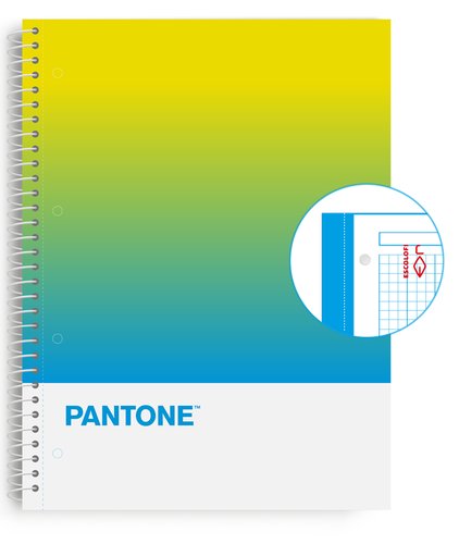 ESCOLOFI - BLOCK ESCOL.PANTONE A4 TOGET. 80h 5x5 LF (Ref.850102000)