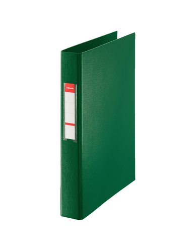 ESSELTE - CARPETA de ANILLAS PVC OFICINA Fº 4 an.MIXTAS 40mm VERDE (Ref.12305)