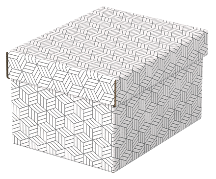 ESSELTE - PACK 3 CAJAS BLANCAS 255X200X150MM (Ref.628280)