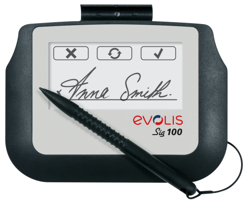 EVOLIS - Capturador Firma SIG100 Monocromo (Ref.ST-BE105-2-UEVL)