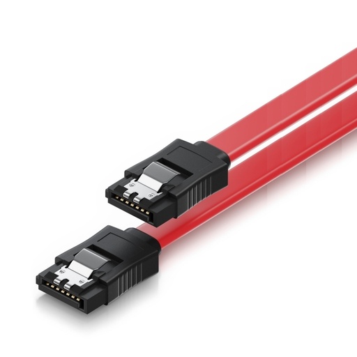 EWENT - 0.5m, 6GBs, SATA 3 cable de SATA 0,5 m SATA 7-pin Negro, Amarillo (Ref.EC1511)