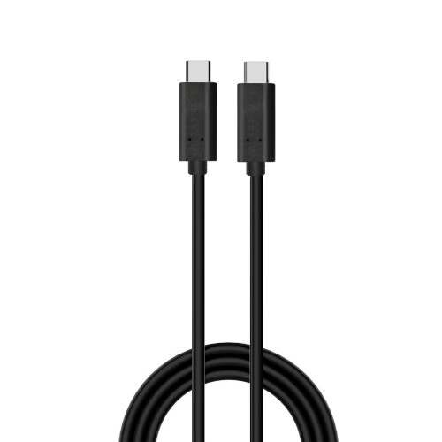 EWENT - cable USB 1 m USB 3.2 Gen 2 (3.1 Gen 2) USB C Negro (Ref.EC1046)