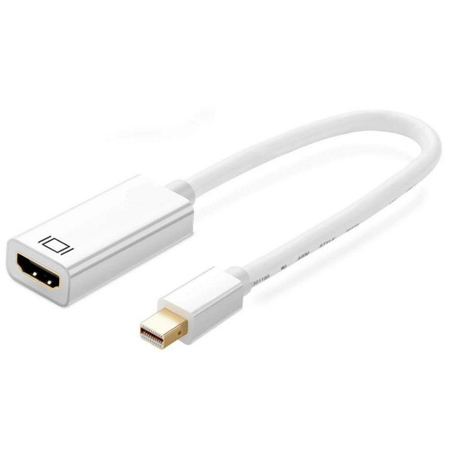 EWENT - adaptador de cable de vídeo 0,15 m Mini DisplayPort HDMI tipo A (Estándar) Blanco (Ref.EC1458)