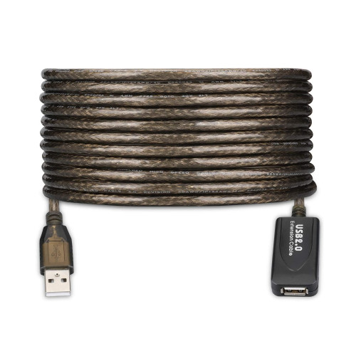 EWENT - cable USB 10 m USB 2.0 USB A Negro (Ref.EW1021)