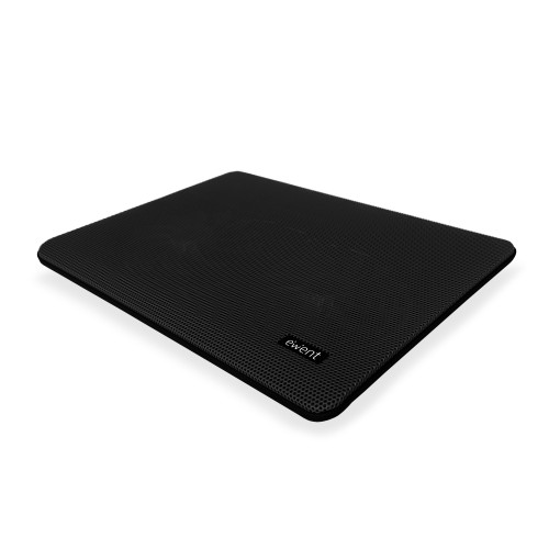 EWENT - almohadilla fría 43,2 cm (17") 1000 RPM Negro (Ref.EW1256)