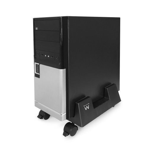 EWENT - soporte de CPU Carro para equipo informático Negro (Ref.EW1290)