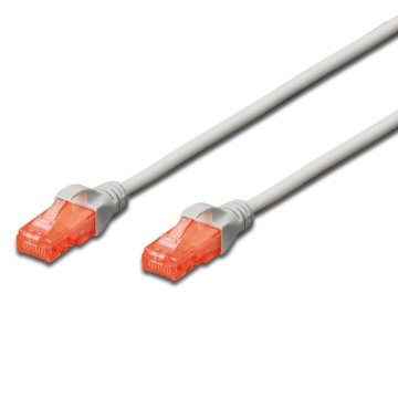 EWENT - EW-6U-100 cable de red Gris 10 m Cat6 U/UTP (UTP) (Ref.IM1031)