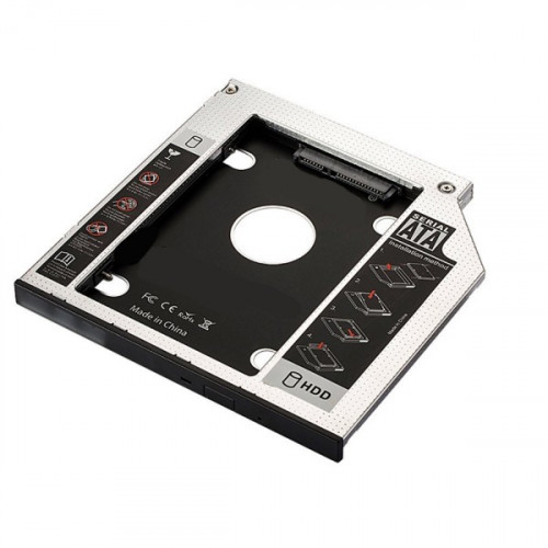EWENT - funda para disco duro externo Acrilonitrilo butadieno estireno (ABS), Aluminio Negro, Blanco (Ref.EW7003)
