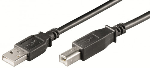 EWENT - EW-UAB-030 cable USB 3 m 2.0 USB A USB B Negro (Ref.EC1005)