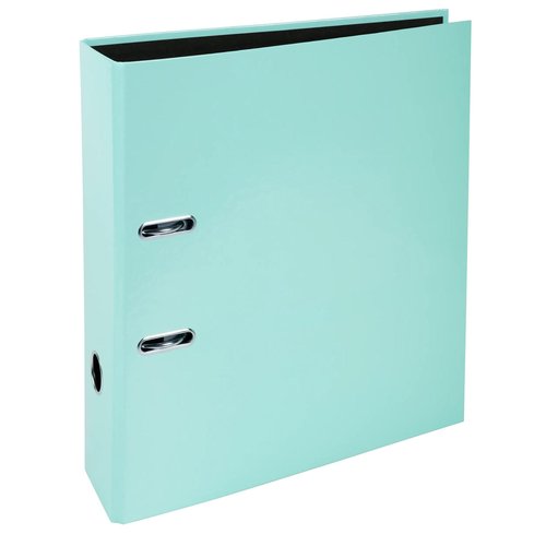 EXACOMPTA - ARCHIVADOR palanca AQUAREL CARTON FORRADO RADO A4 80mm VERDE PASTEL (Ref.53568E)