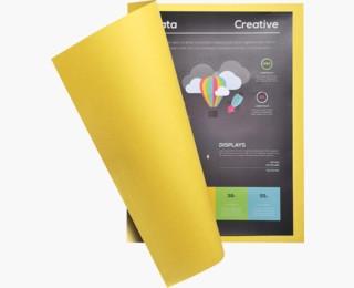 EXACOMPTA - SUBCARPETA ROCK S COLOR SOL (LIMON) 210GR -100U- (Ref.210011E)