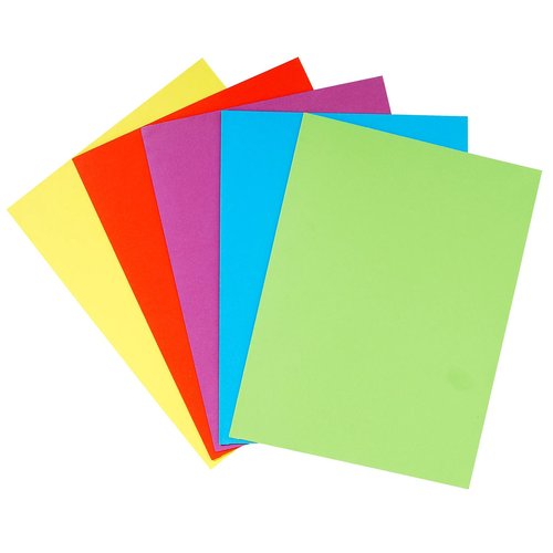 EXACOMPTA - SUBCARPETA ROCK´S DOBLE 210g A4 SURTIDO PAQUETE de 25 (5 col.) (Ref.415000E)